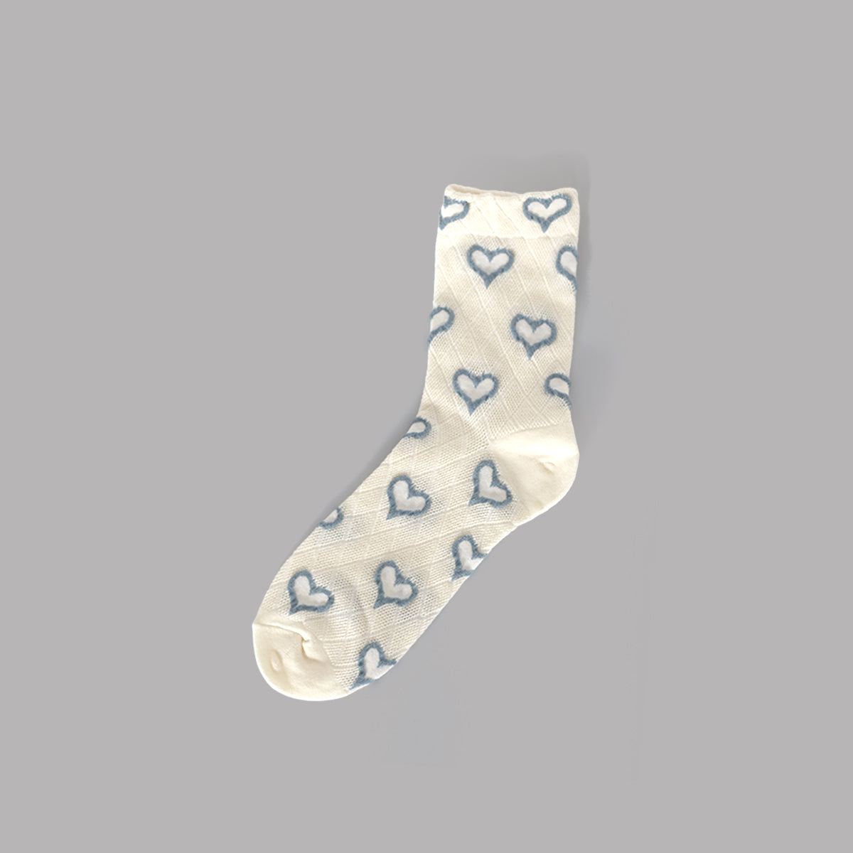 Heart Pettern White